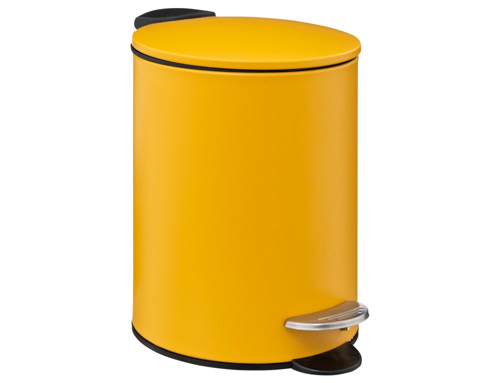 Εικόνα Kαλάθι απορριμμάτων 5Five με χωρητικότητα 3L και διαστάσεις 22.5x17x23cm - Mustard Yellow