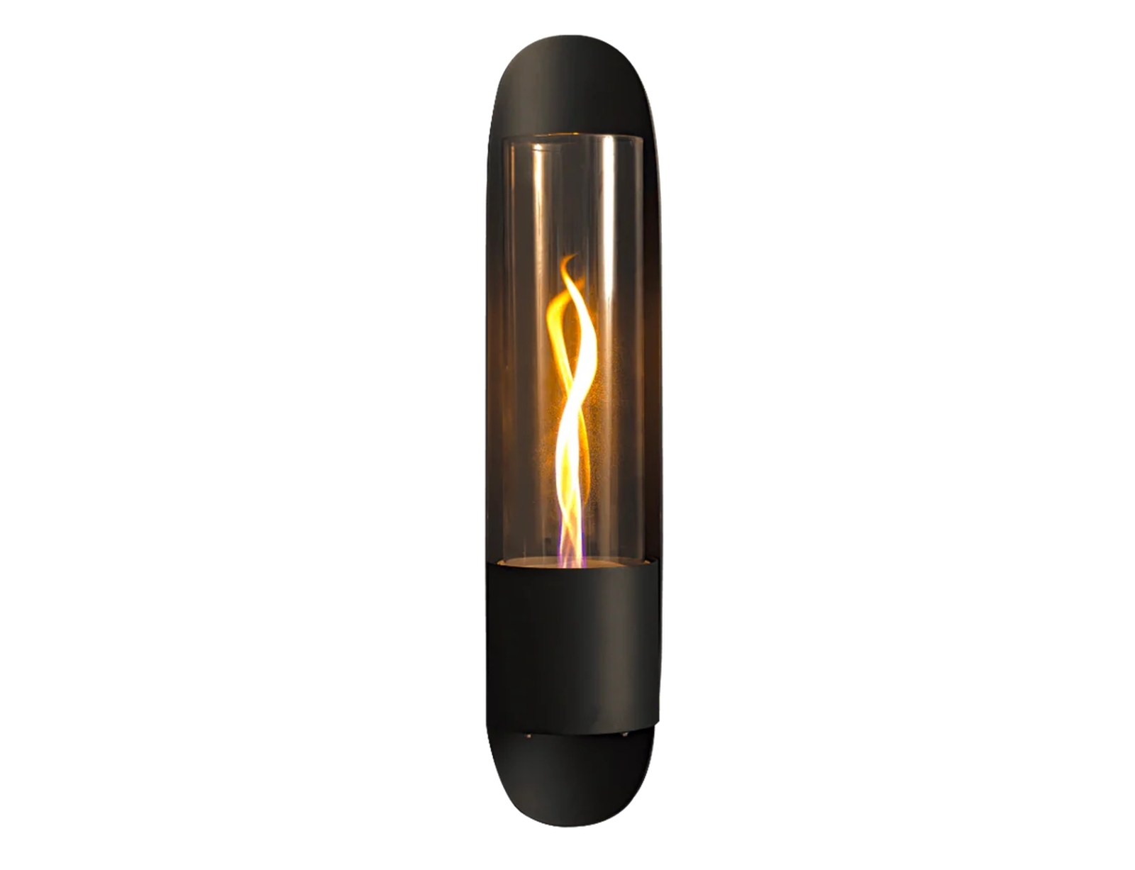 Εικόνα Επιτοίχια Εστία Φωτιάς Cycloflame Wall Tenderflame με διάρκεια καύσης 3 - 4 ώρες, χωρητικότητα δεξαμενής 800ml και διαστάσεις 16.6x81x17.5cm - Black