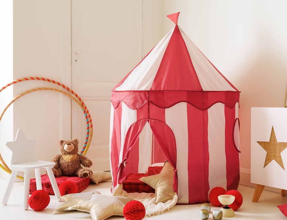 Εικόνα Παιδική Σκηνή Pop Up Circus Atmosphera με διαστάσεις 100x100x135cm